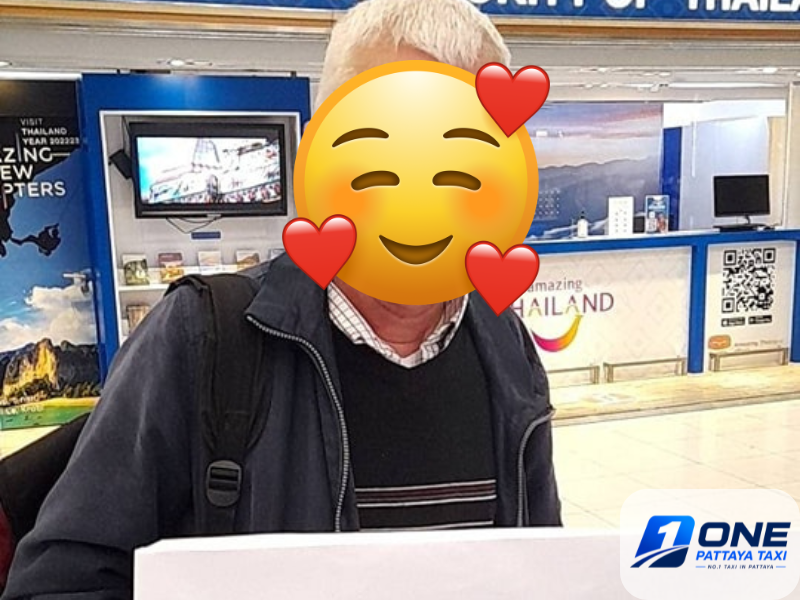 One Pattaya Taxi airport customer pickup