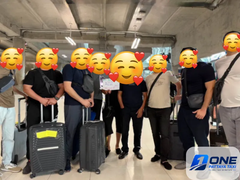 Group transfer with One Pattaya Taxi